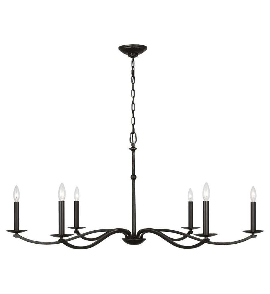 Visual Comfort Studio - CC1766AI - Wellen 48-inch Chandelier