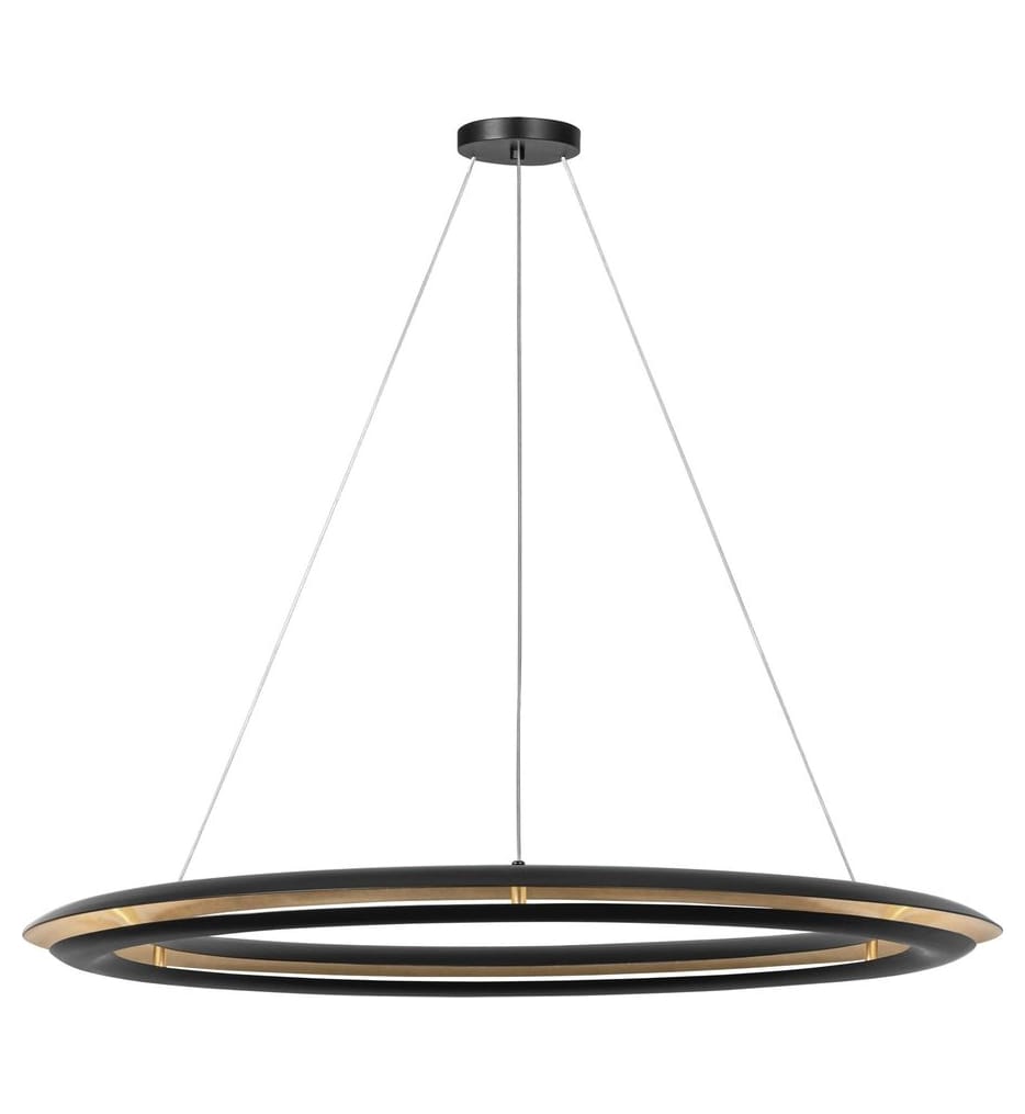 Visual Comfort Studio - CC1811MBK - Cielo 42-inch Chandelier