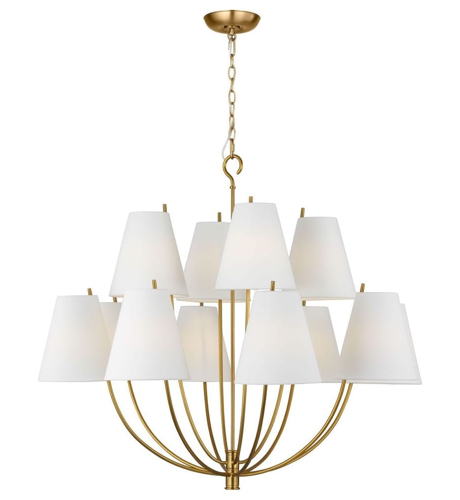 Visual Comfort Studio - CC18412BBS - Marina 40-inch Chandelier