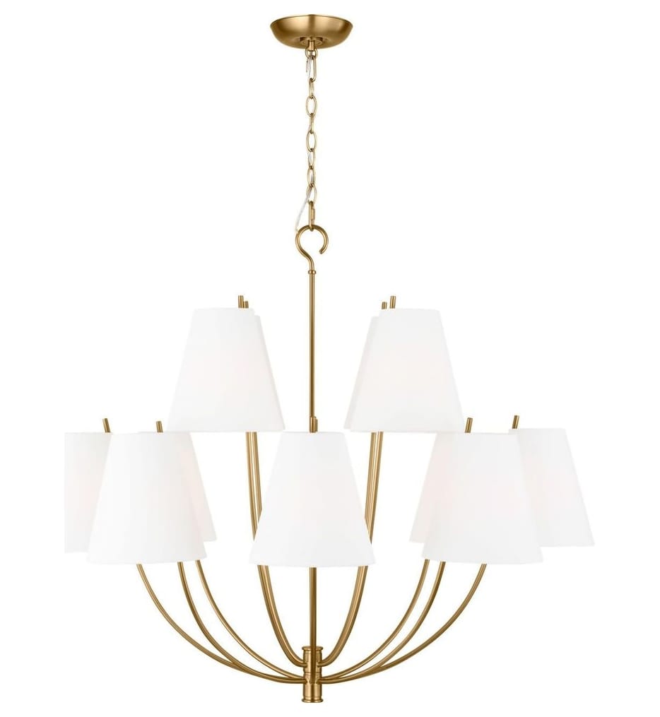 Visual Comfort Studio - CC18412BBS - Marina 40-inch Chandelier