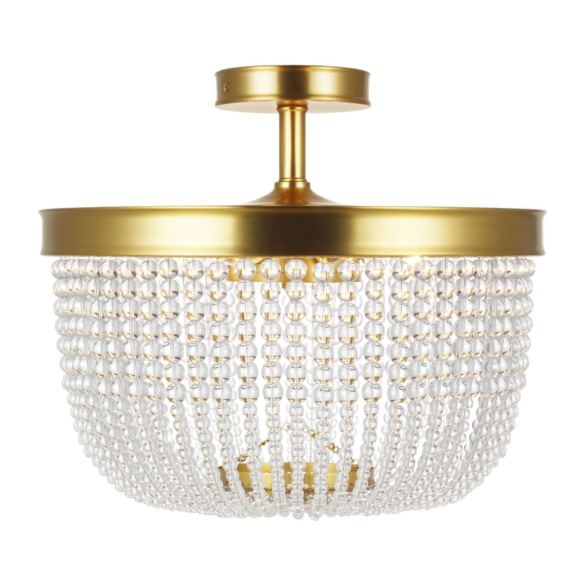 Visual Comfort Studio - CF1076BBS - Chapman & Myers - Summerhill 16" Semi Flush