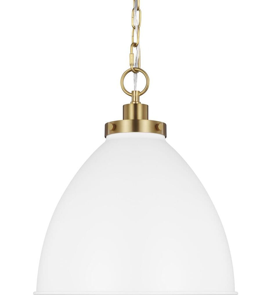 Visual Comfort Studio - Chapman & Myers - Wellfleet 15.625" Pendant