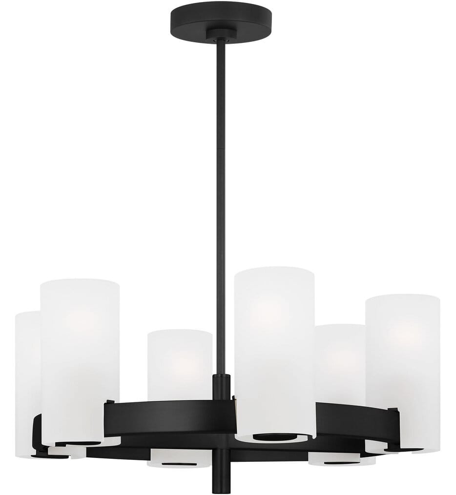 Visual Comfort Studio - DJC1156MBK - Rhode 23.5" Chandelier