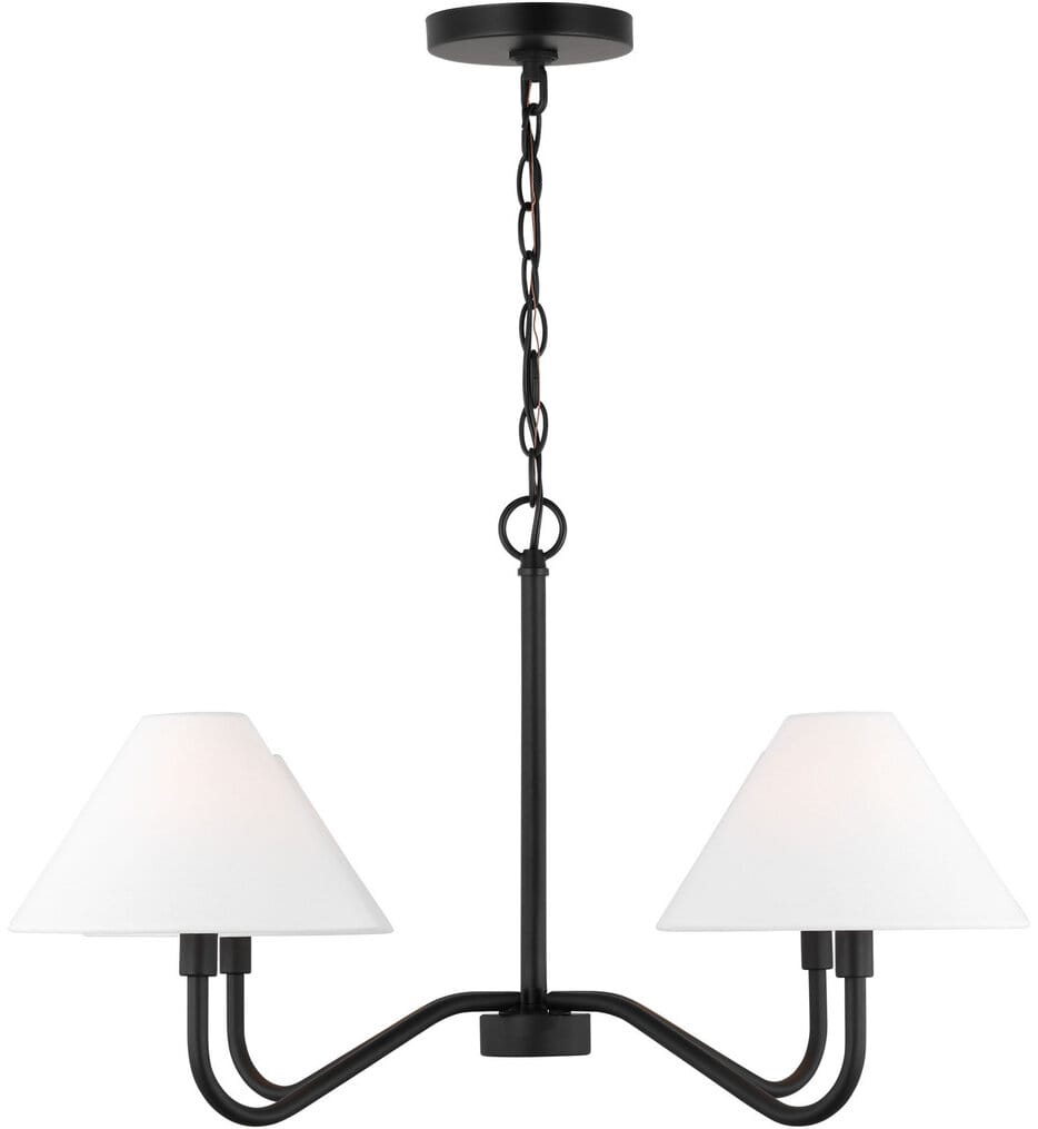 Visual Comfort Studio - DJC1194MBK - Eldon 29.5" Chandelier