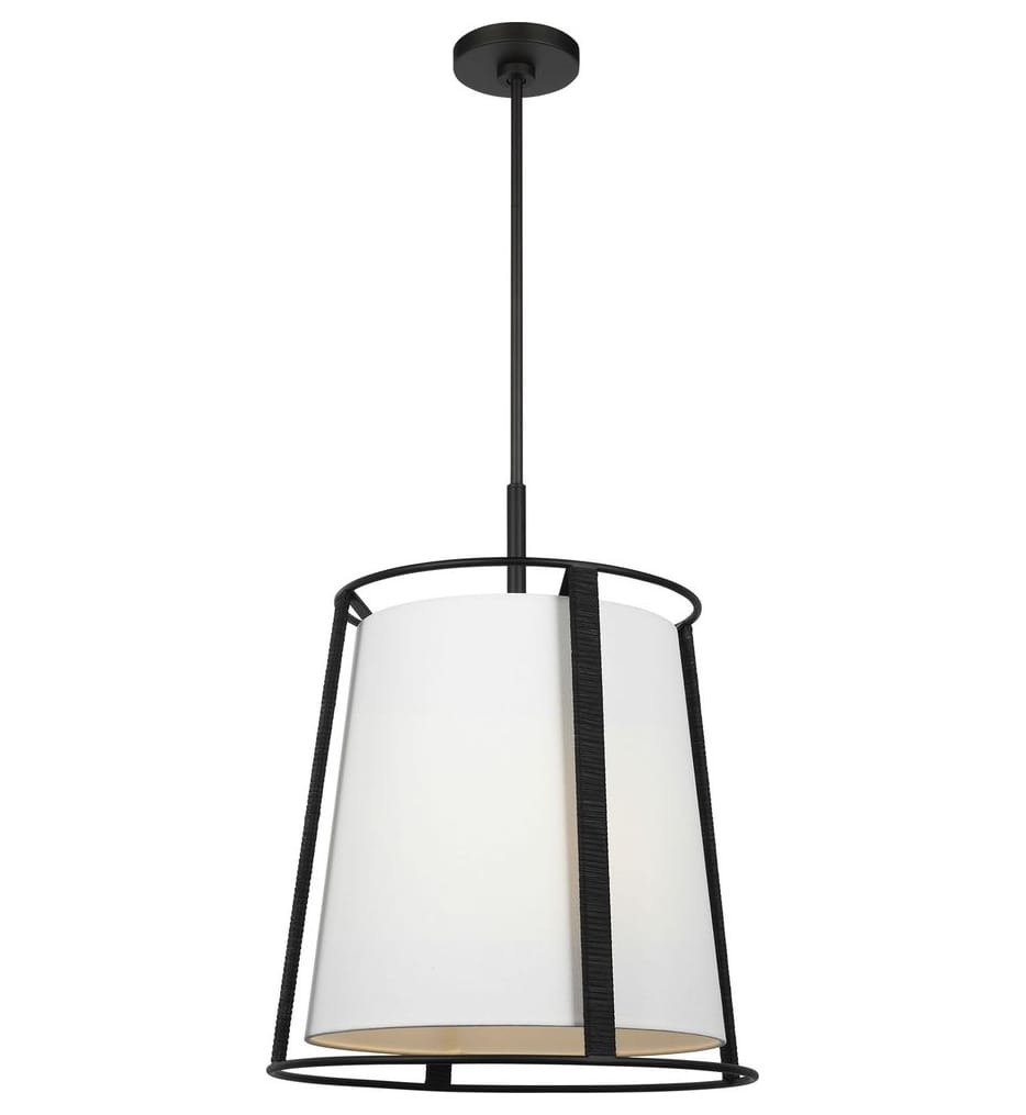 Visual Comfort Studio - DJP1002MBK - Cortes 18-inch Pendant