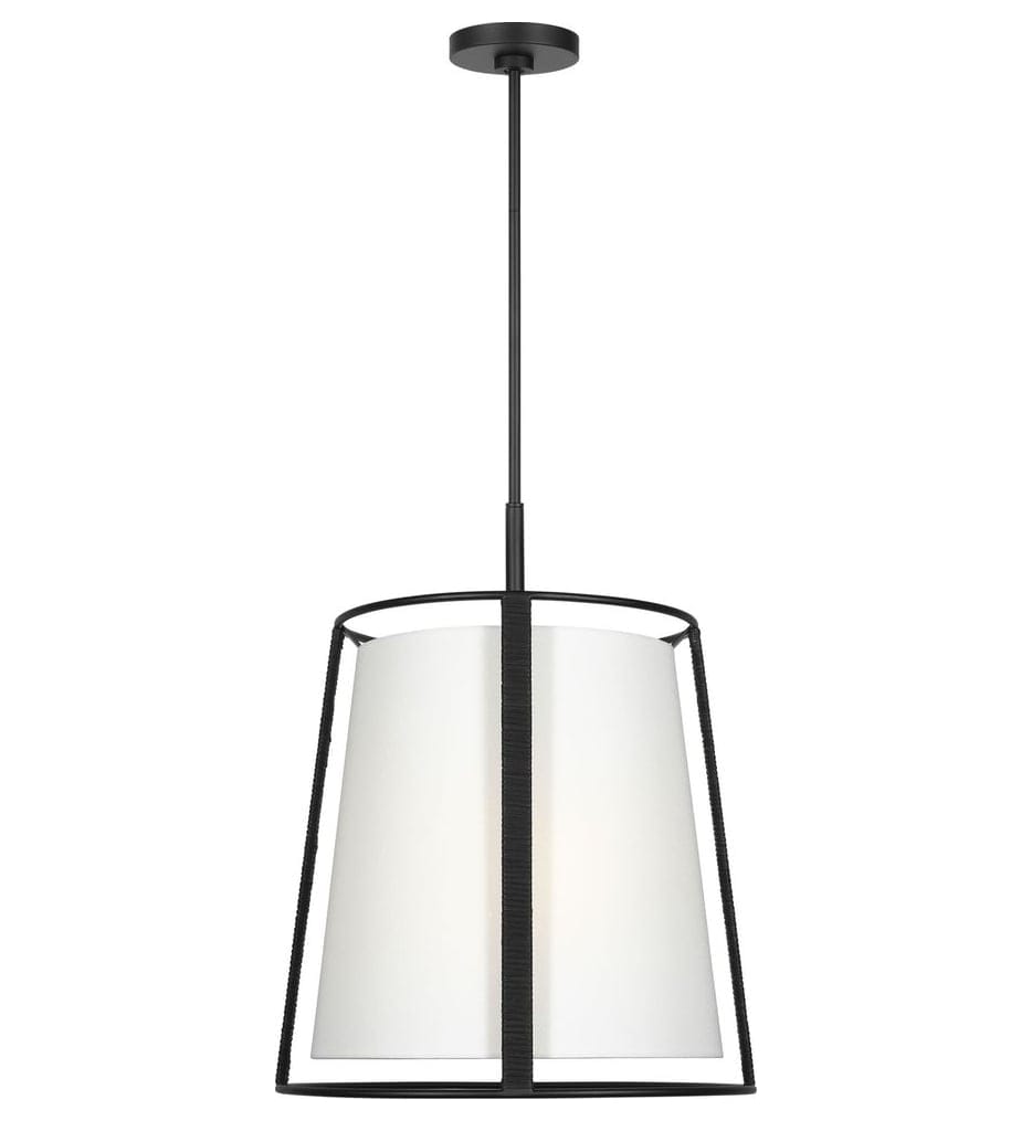Visual Comfort Studio - DJP1002MBK - Cortes 18-inch Pendant