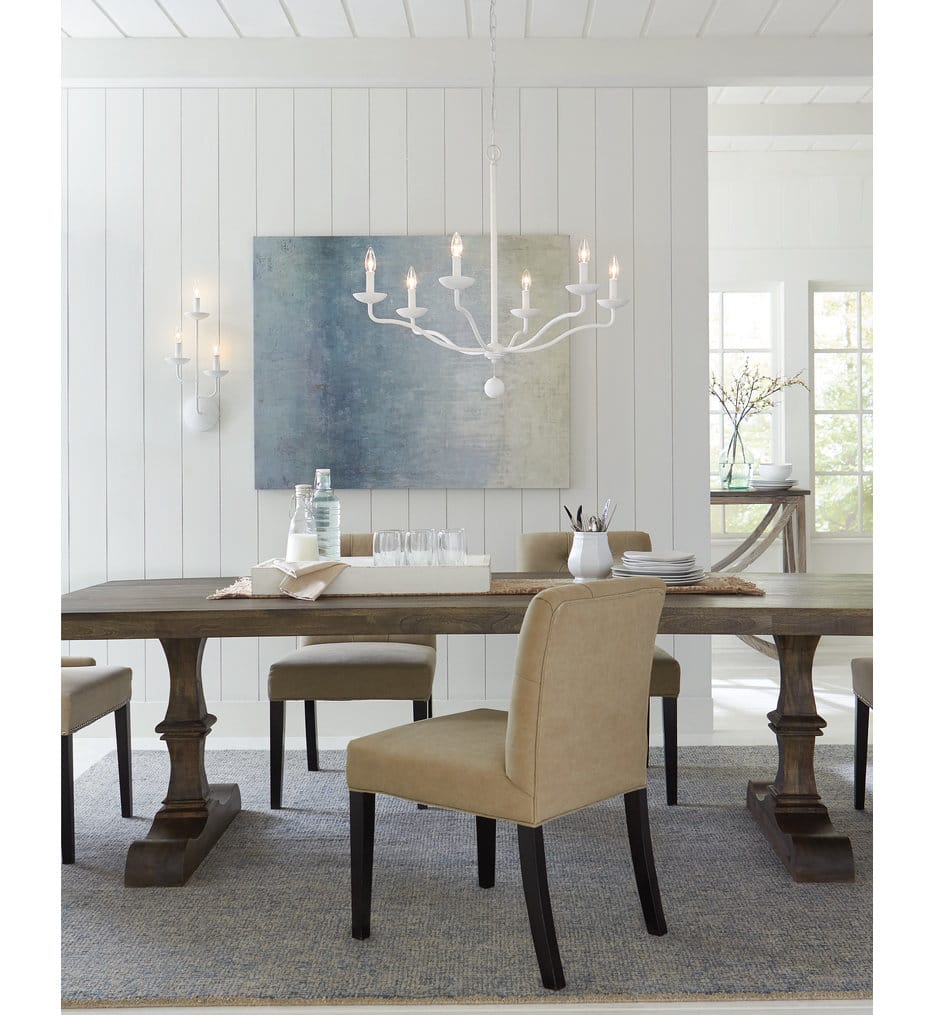 Visual Comfort Studio - F3130/6PSW - Annie 32.5" Chandelier