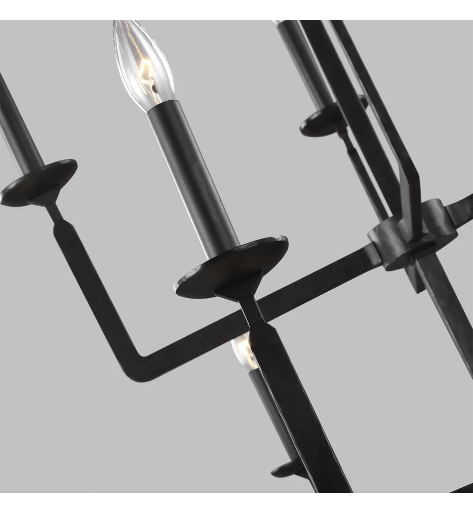Generation Lighting - F3290/12AI - Ansley 44" Chandelier