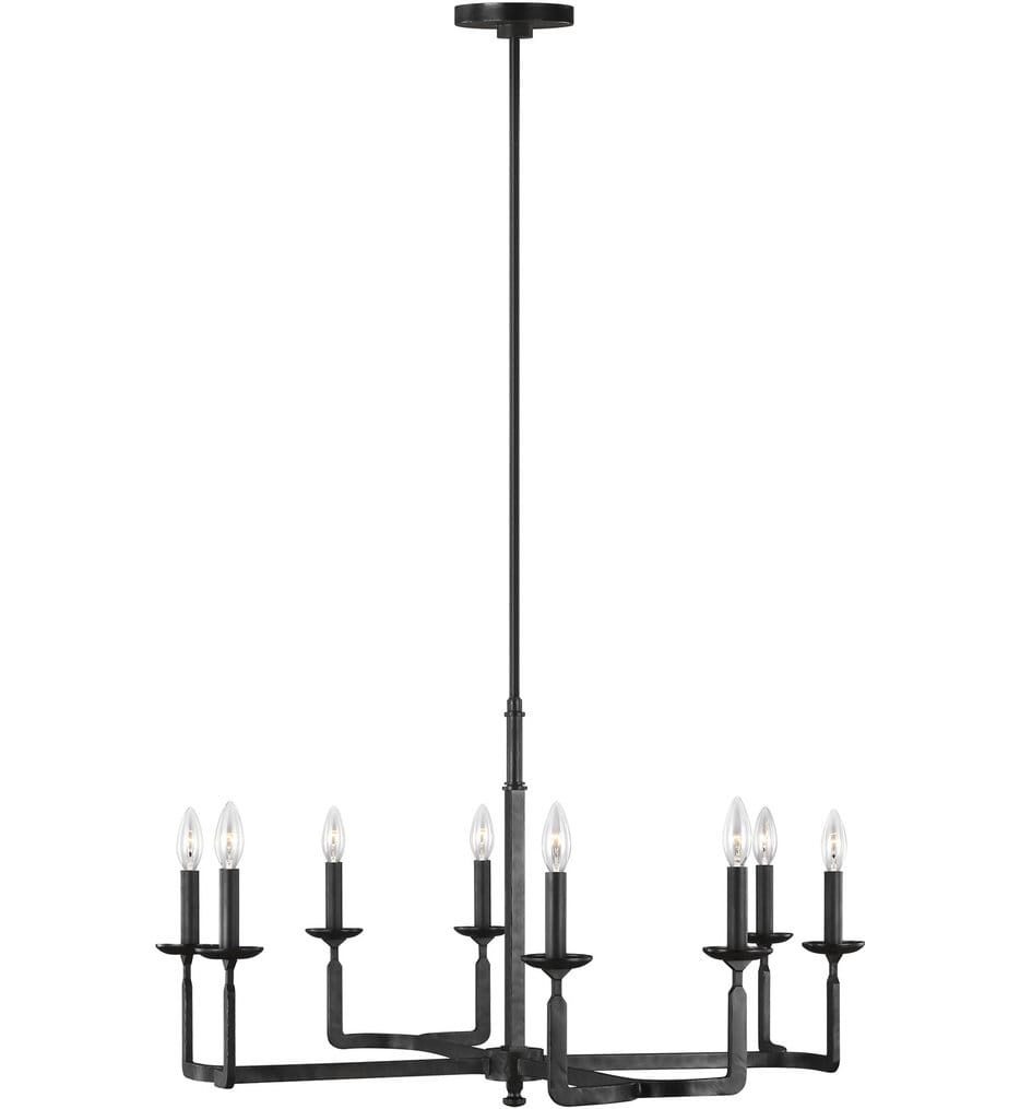 Generation Lighting - F3291/8AI - Ansley 32" Chandelier