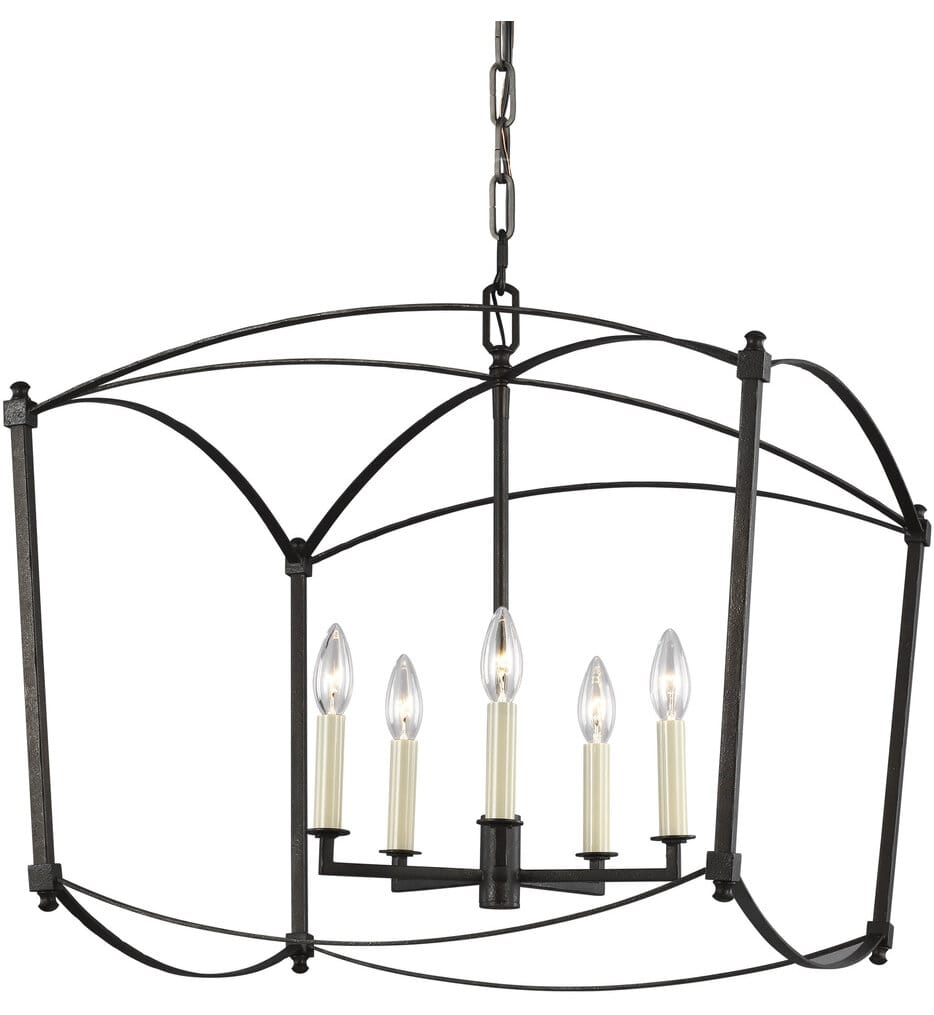 Visual Comfort Studio - F3325/5SMS - Sean Lavin - Thayer 23.125" Chandelier