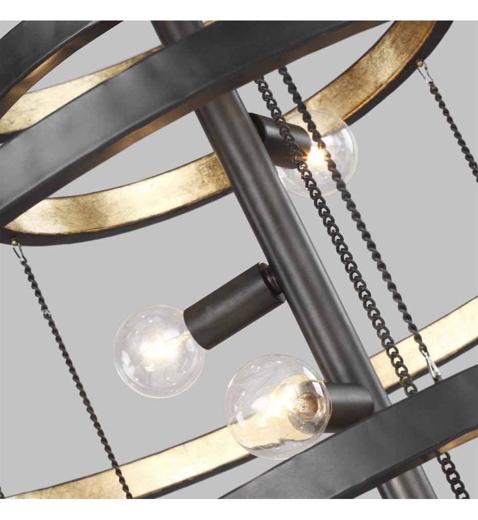 Generation Lighting - F3341/8AI/ADB - Celeste 24" Chandelier