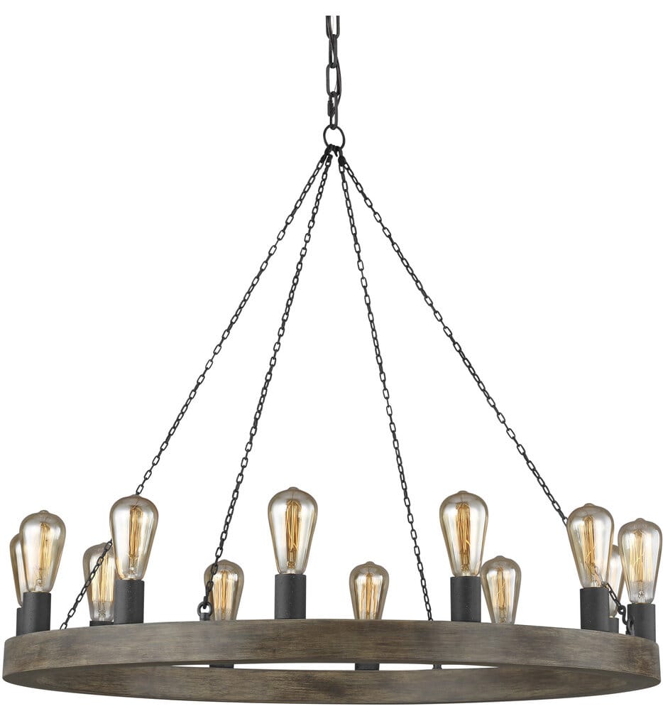 Visual Comfort Studio - F3932/12WOW/AF - Sean Lavin - Avenir 36" Chandelier