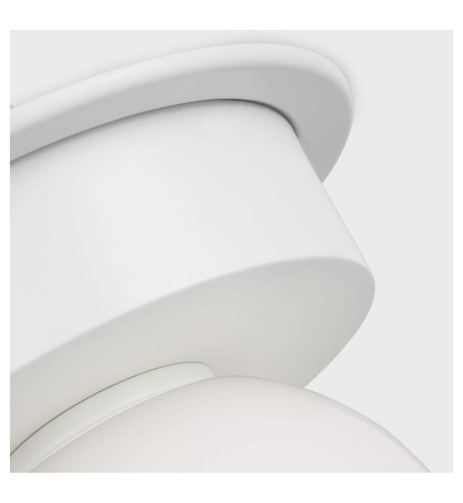 Visual Comfort Studio - KF1001MWT - Nodes 8-inch Flush Mount