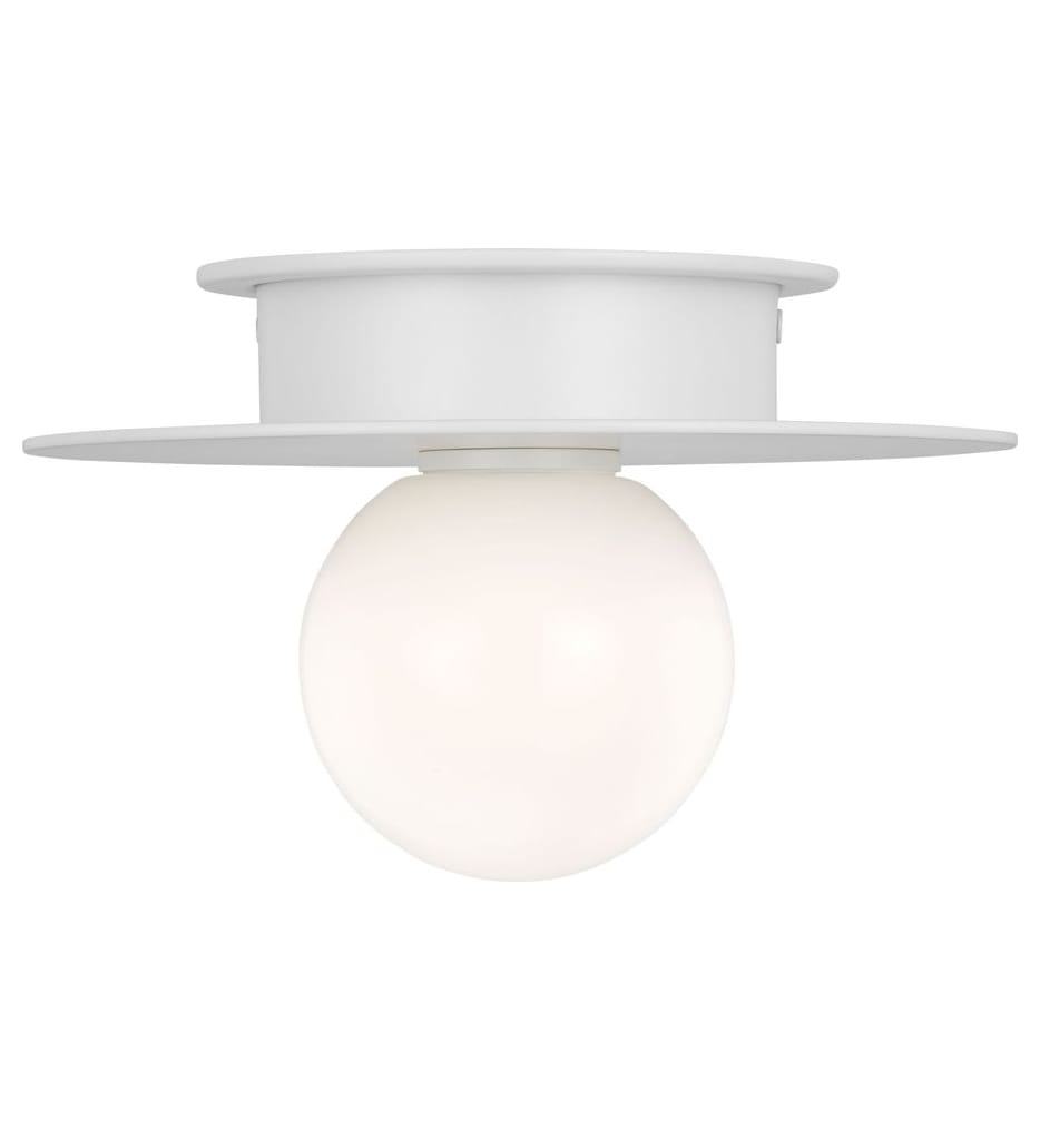 Visual Comfort Studio - KF1001MWT - Nodes 8-inch Flush Mount