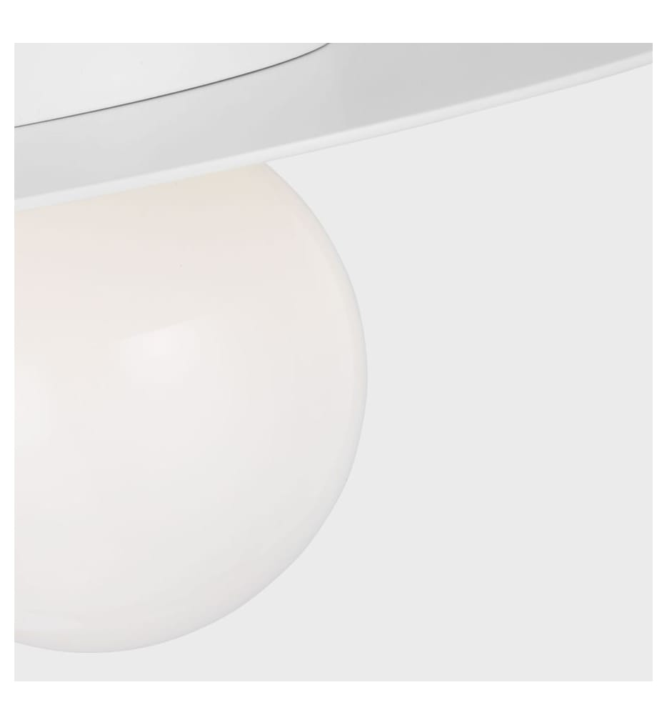 Visual Comfort Studio - KF1011MWT - Nodes 14-inch Flush Mount