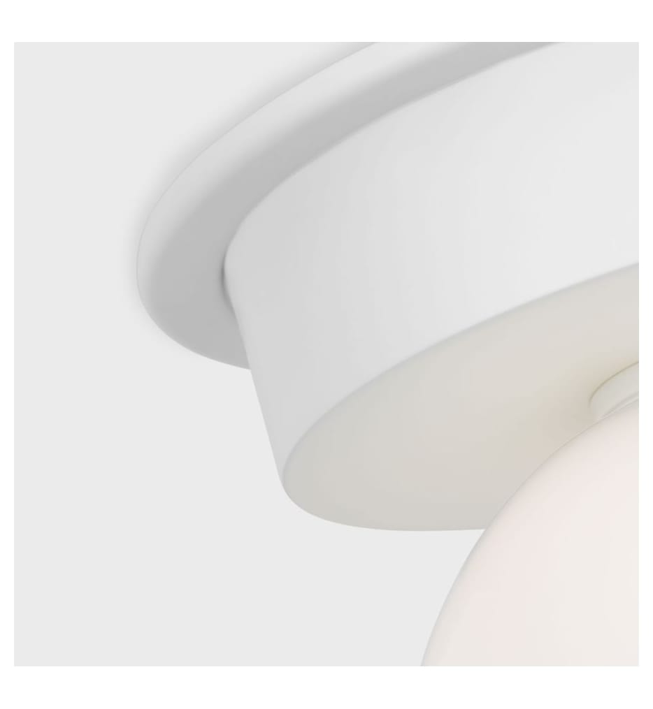 Visual Comfort Studio - KF1011MWT - Nodes 14-inch Flush Mount