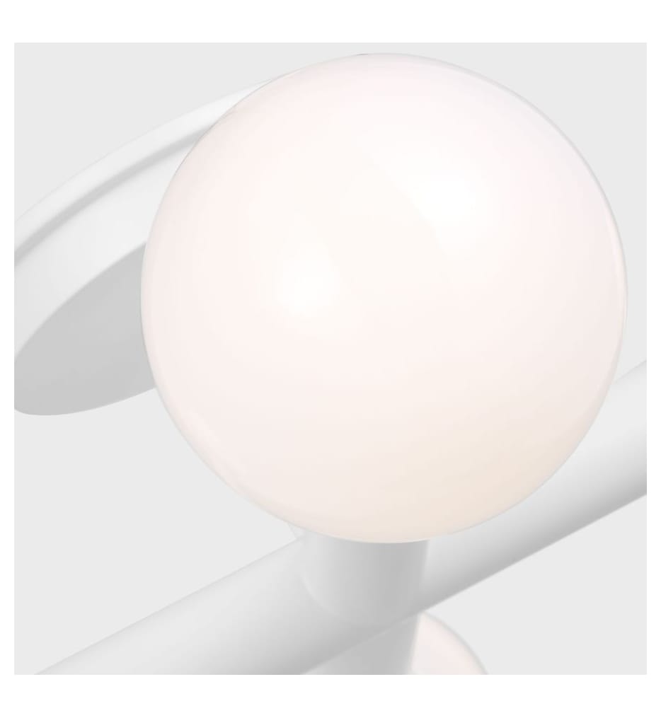 Visual Comfort Studio - KF1034MWT - Nodes 18-inch Semi-Flush Mount