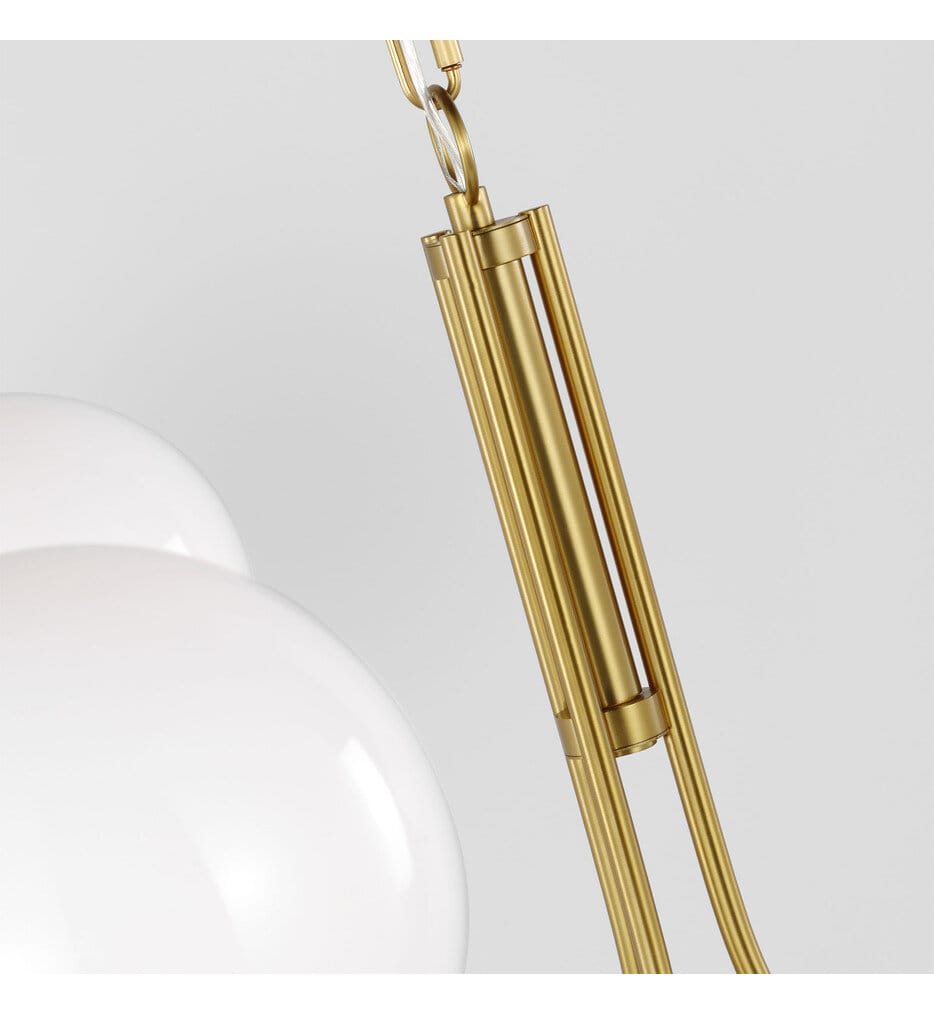 Visual Comfort Studio - KSC1133BBS - Noemie 32" Chandelier