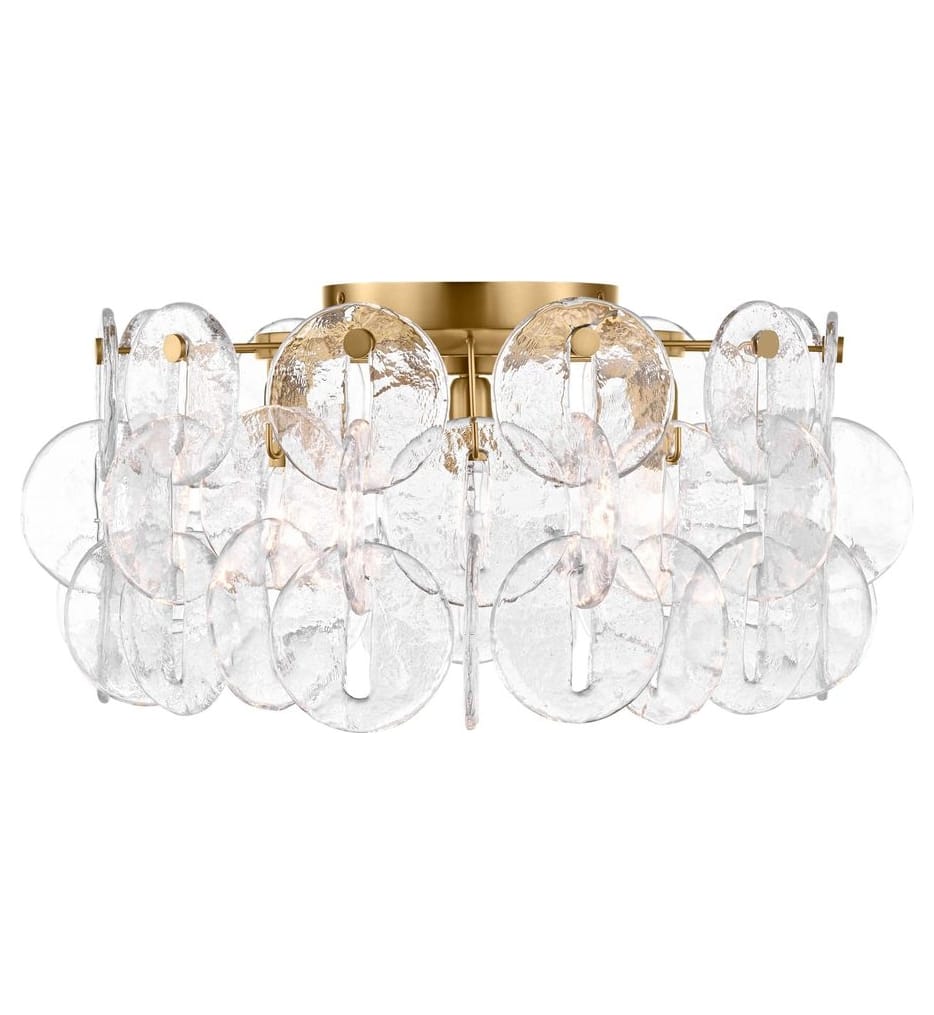 Visual Comfort Studio - KSF1113BBS - Candace 21.375-inch Flush Mount