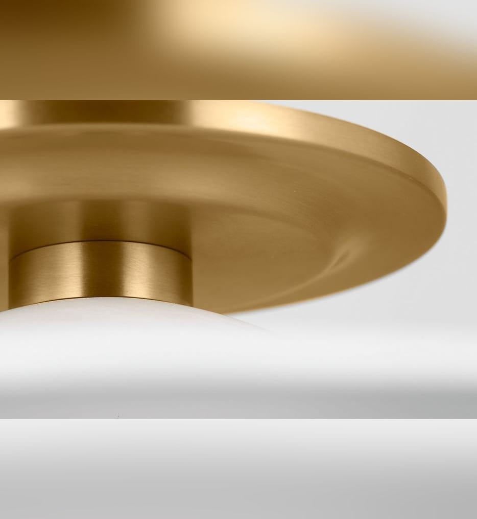 Visual Comfort Studio - KSF1121BBS - Endicott 16-inch Flush Mount