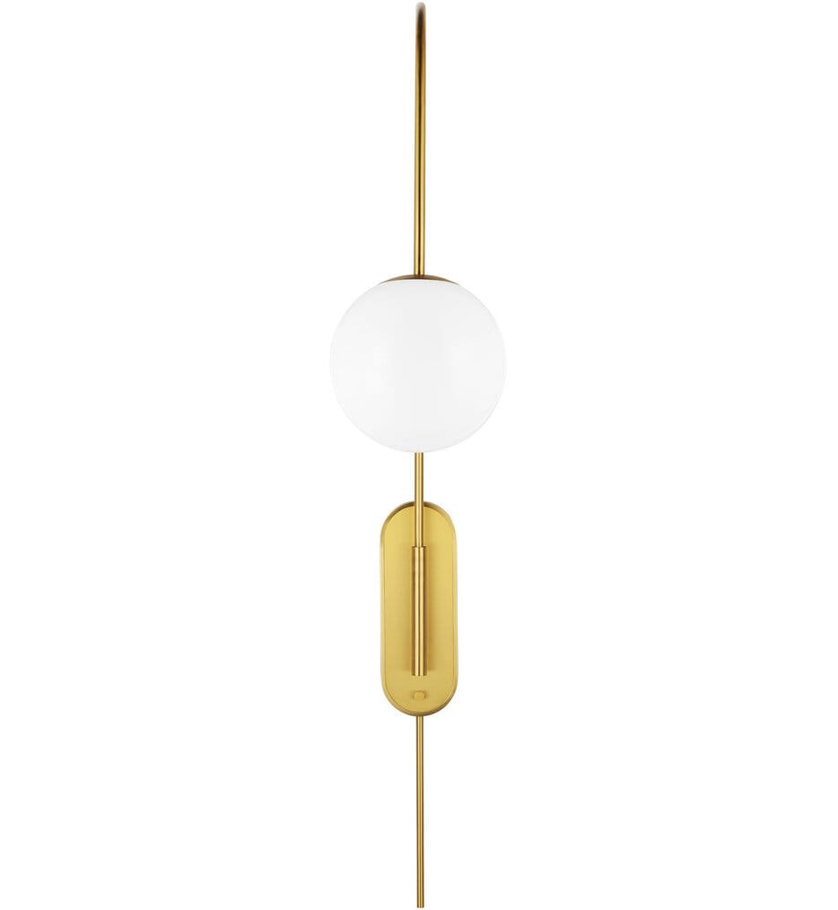 Visual Comfort Studio - KSW1171BBS - Noemie 9" Wall Sconce