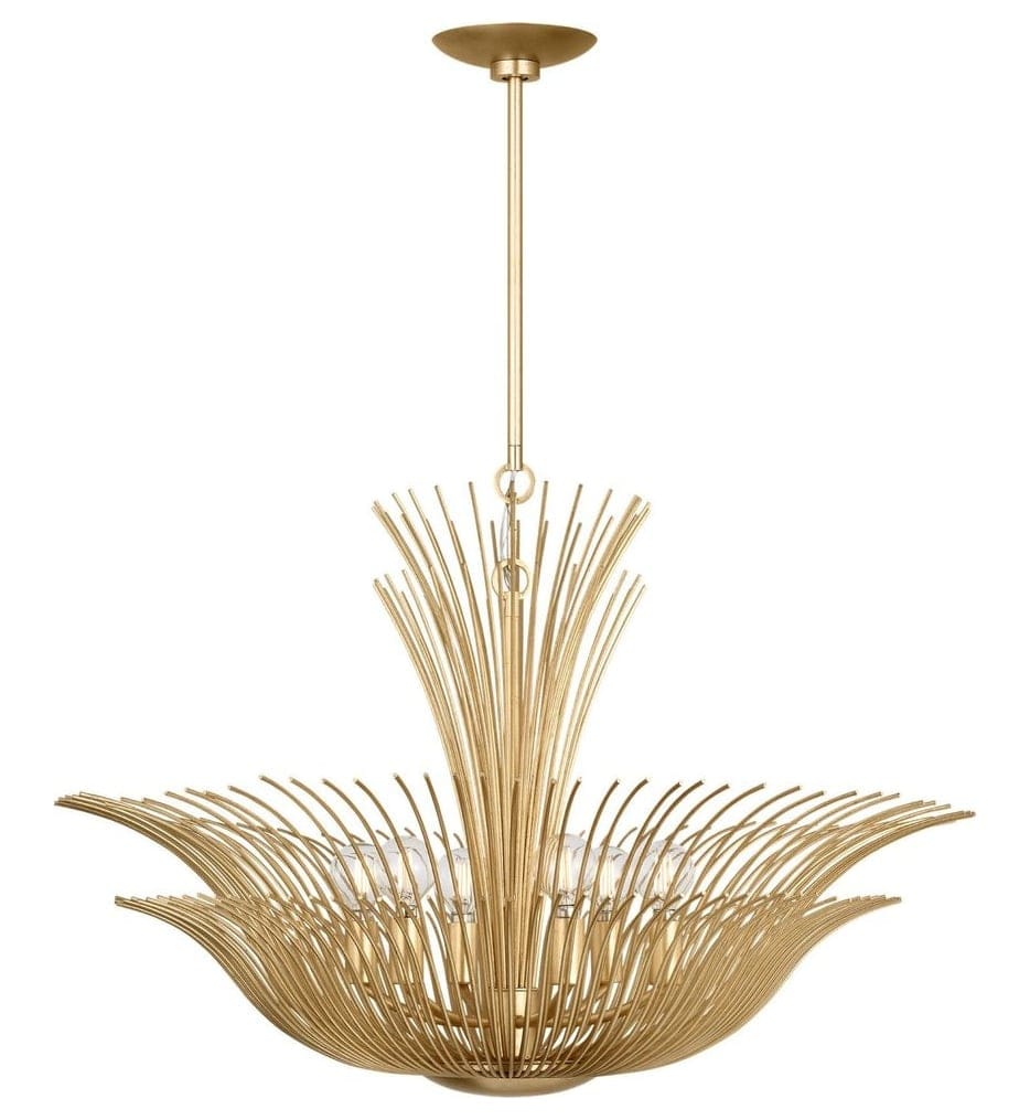 Visual Comfort Studio - LXC1196GD - Dorelle 28-inch Chandelier