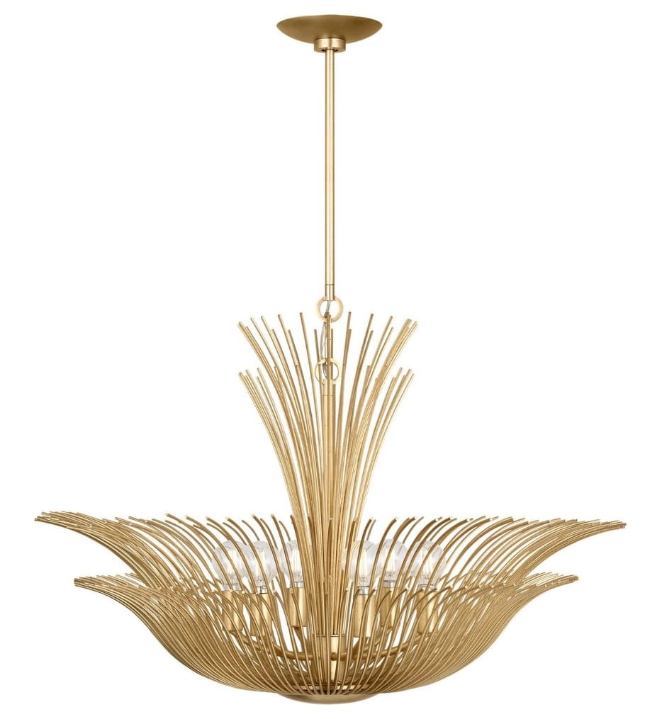 Visual Comfort Studio - LXC1196GD - Dorelle 28-inch Chandelier
