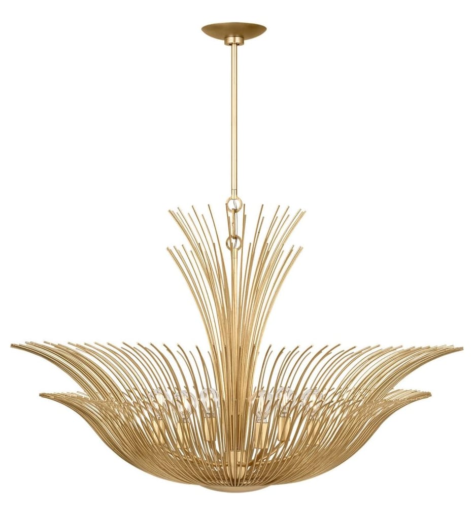 Visual Comfort Studio - LXC1206GD - Dorelle 36-inch Chandelier