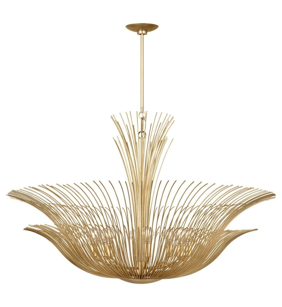 Visual Comfort Studio - LXC1218GD - Dorelle 42-inch Chandelier