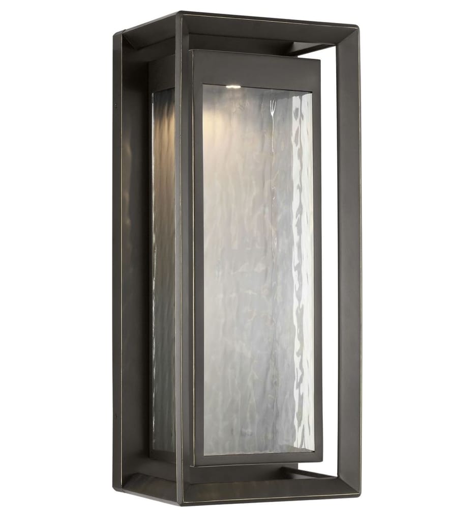 Visual Comfort Studio - OL13704ANBZ-L1 - Urbandale 28-inch Outdoor Wall Sconce