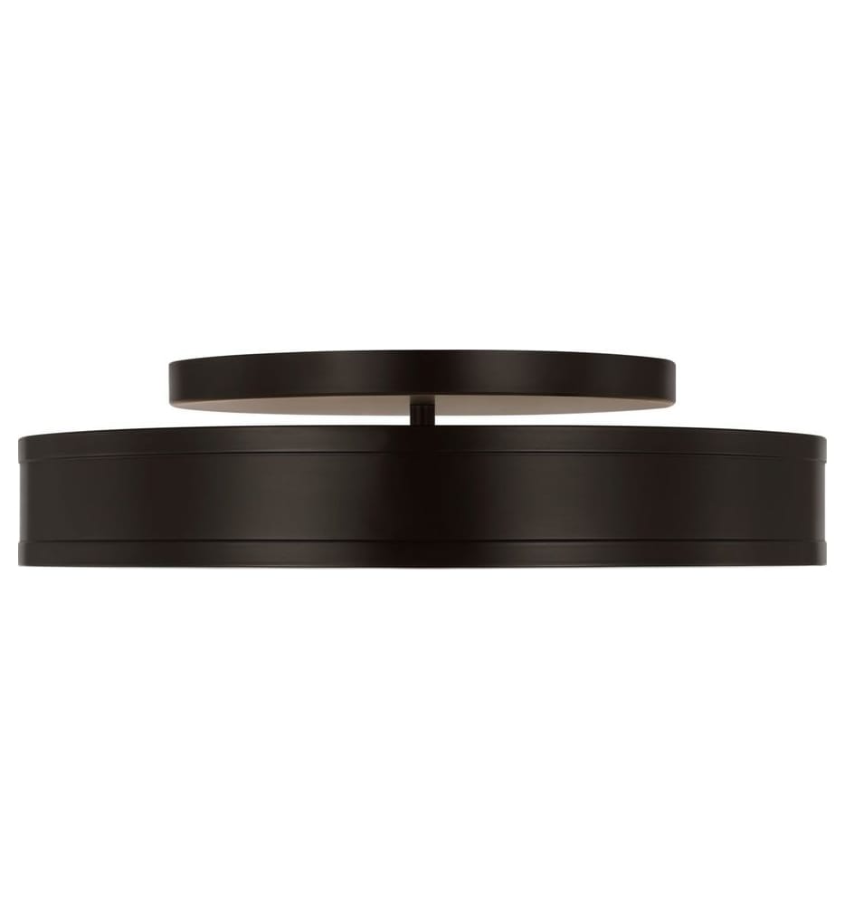 Visual Comfort Studio - Dupont 16-inch Round Semi-Flush Mount