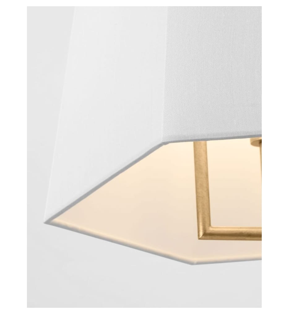 Visual Comfort Studio - PCP1024GD - Lille 19.625-inch Pendant