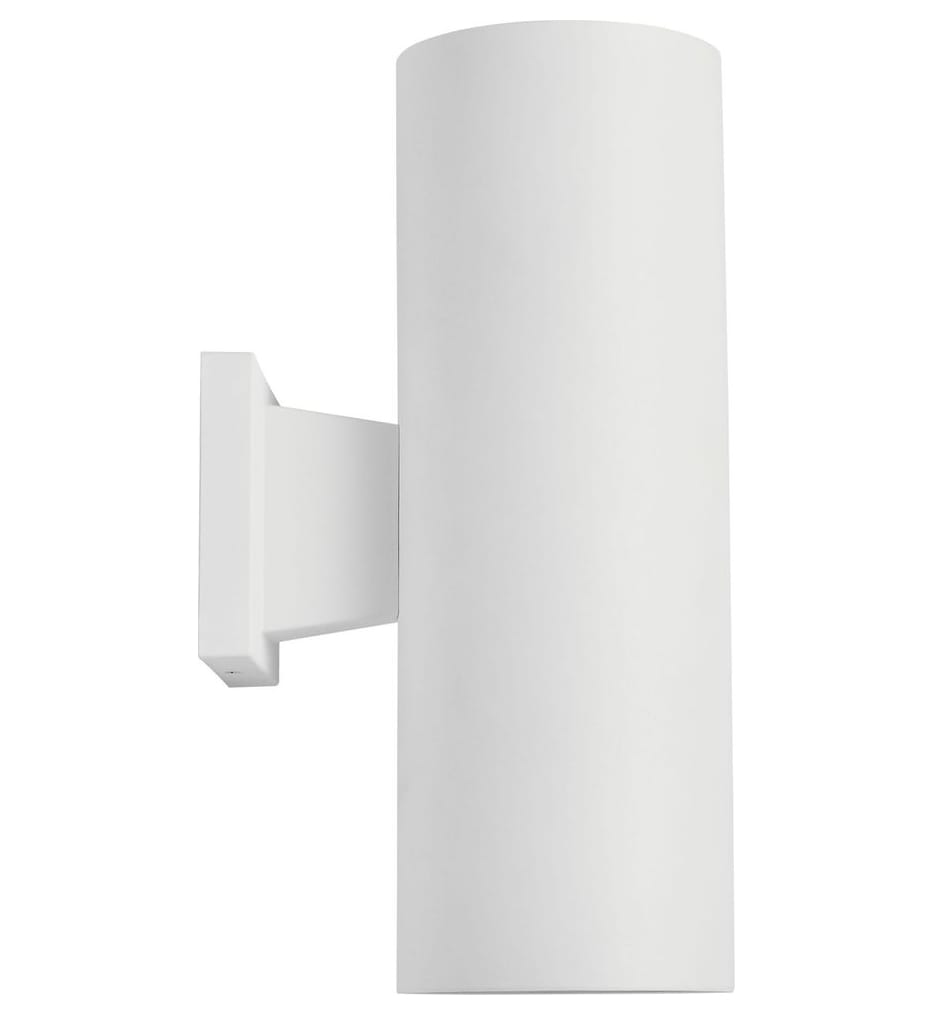 Visual Comfort Studio - SLO1152OTW - Outdoor Cylinders 14.25-inch Outdoor Wall Sconce
