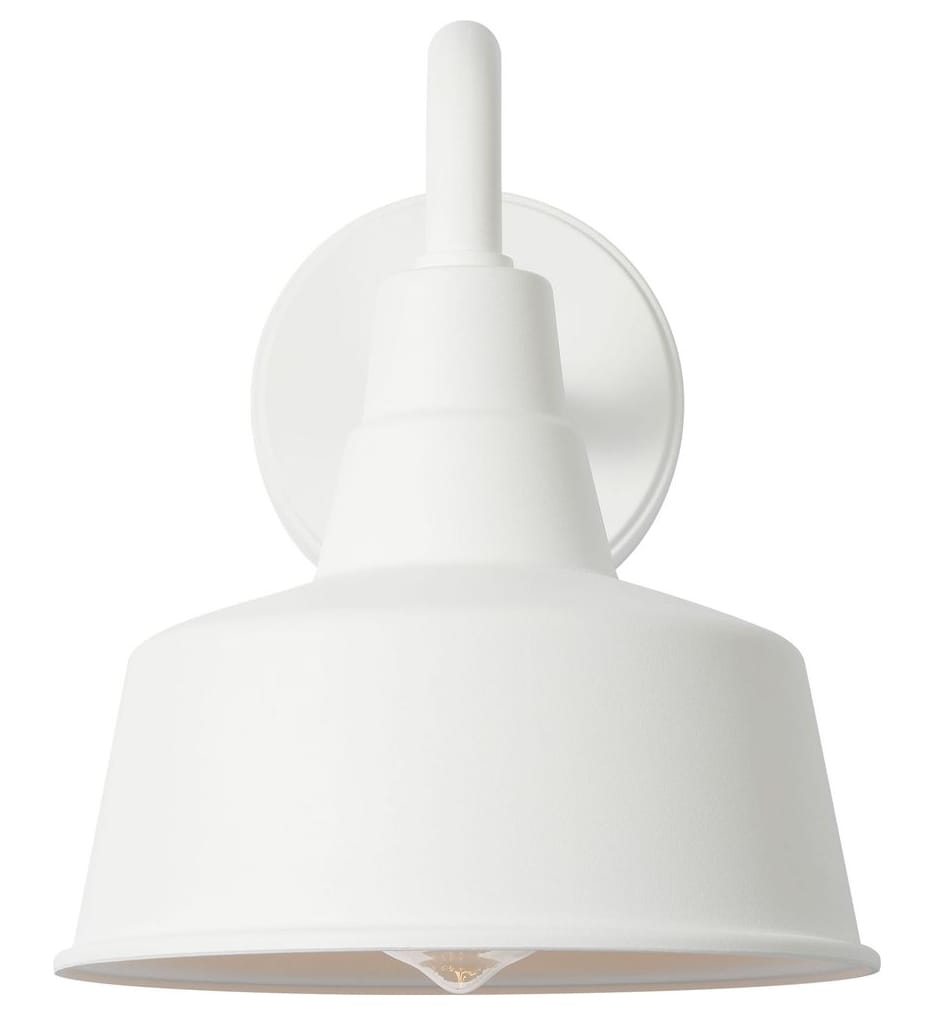 Visual Comfort Studio - SLO1181OTW - Barn Light 10-inch Outdoor Wall Sconce