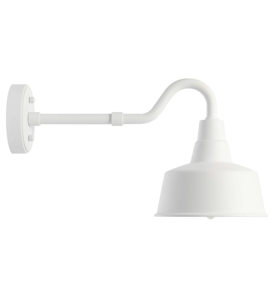 Visual Comfort Studio - SLO1181OTW - Barn Light 10-inch Outdoor Wall Sconce