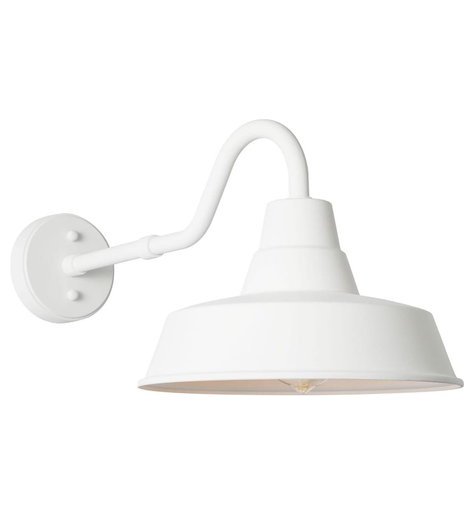 Visual Comfort Studio - SLO1191OTW - Barn Light 12-inch Outdoor Wall Sconce