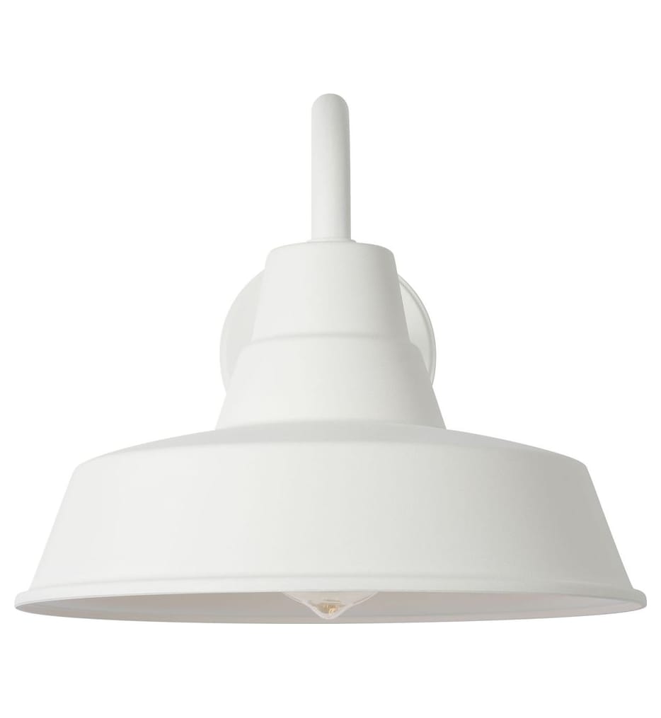 Visual Comfort Studio - SLO1191OTW - Barn Light 12-inch Outdoor Wall Sconce