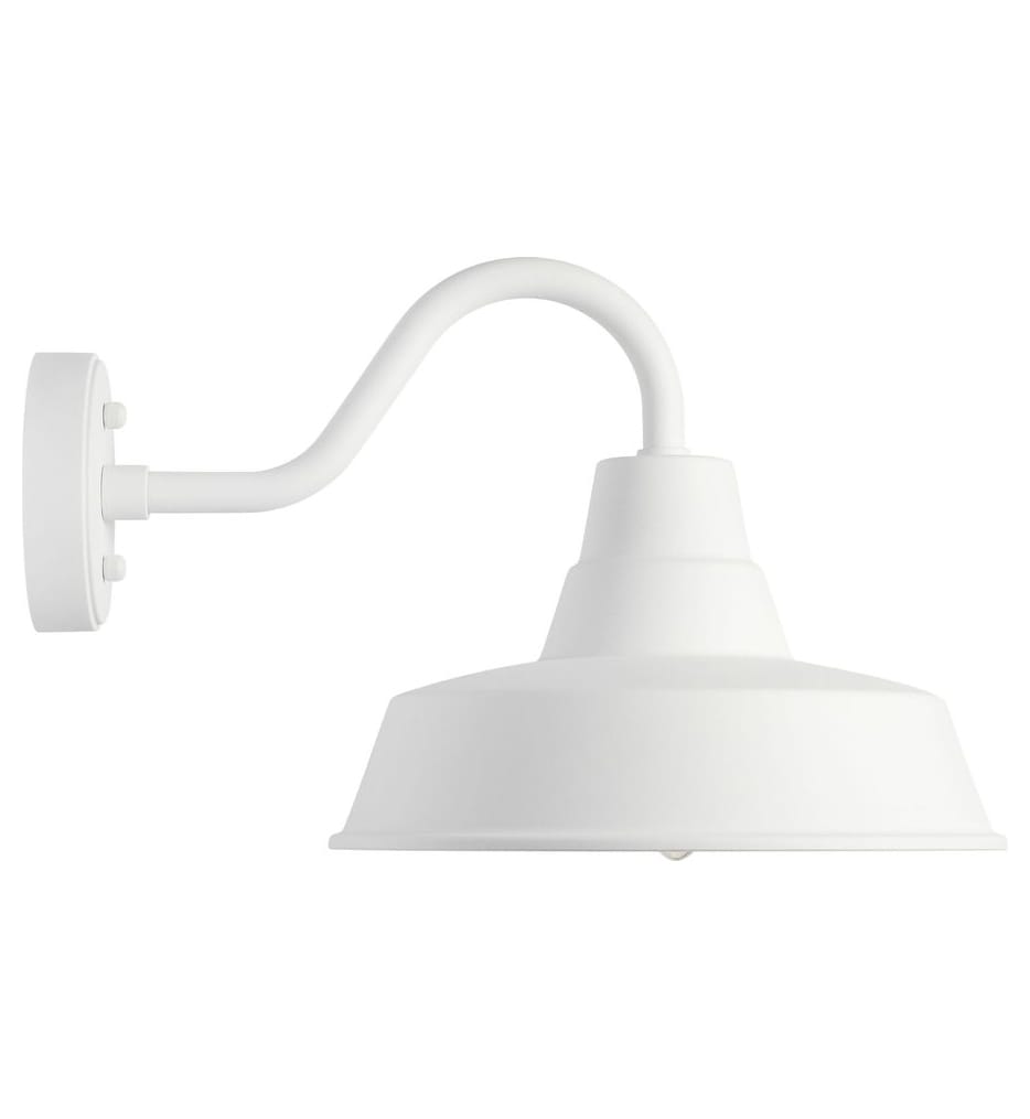 Visual Comfort Studio - SLO1191OTW - Barn Light 12-inch Outdoor Wall Sconce
