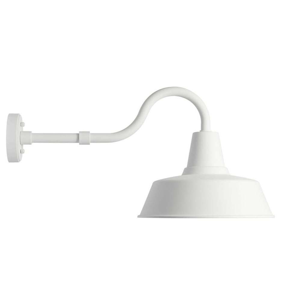 Visual Comfort Studio - SLO1201OTW - Barn Light 14-inch Outdoor Wall Sconce