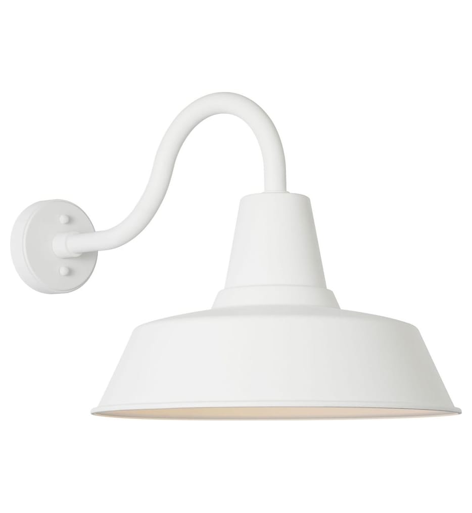 Visual Comfort Studio - SLO1211OTW - Barn Light 16-inch Outdoor Wall Sconce