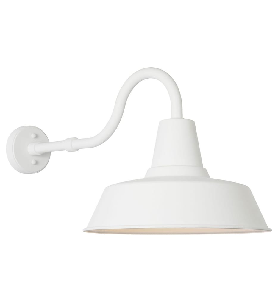 Visual Comfort Studio - SLO1211OTW - Barn Light 16-inch Outdoor Wall Sconce