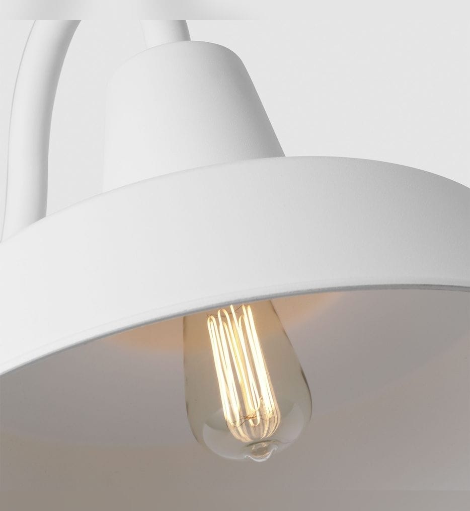 Visual Comfort Studio - SLO1211OTW - Barn Light 16-inch Outdoor Wall Sconce
