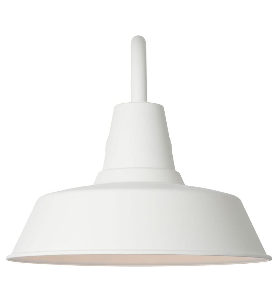 Visual Comfort Studio - SLO1211OTW - Barn Light 16-inch Outdoor Wall Sconce