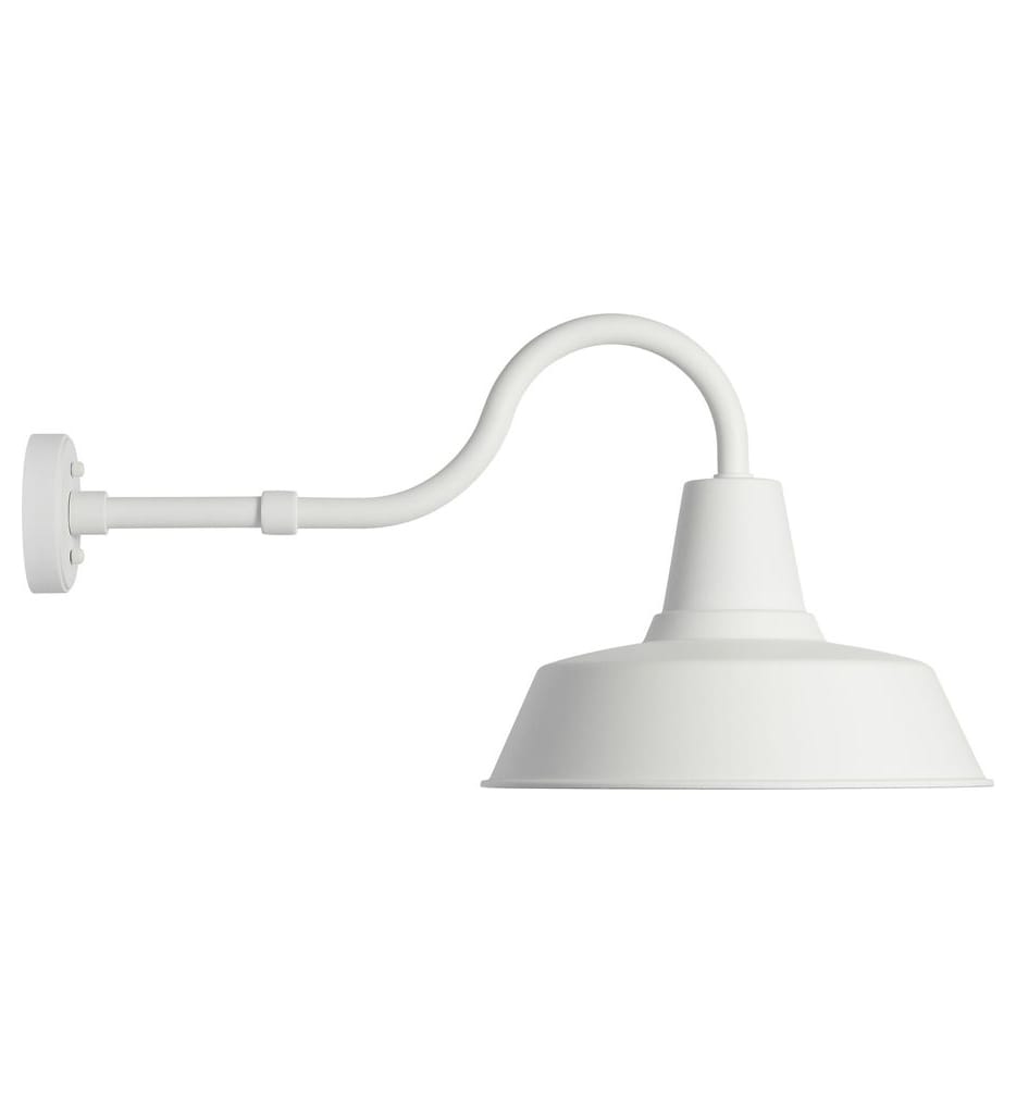 Visual Comfort Studio - SLO1211OTW - Barn Light 16-inch Outdoor Wall Sconce