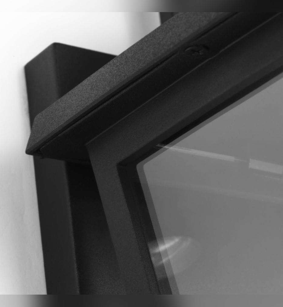 Visual Comfort Studio - SLO1221TXB - Warren 14.375-inch Outdoor Wall Sconce