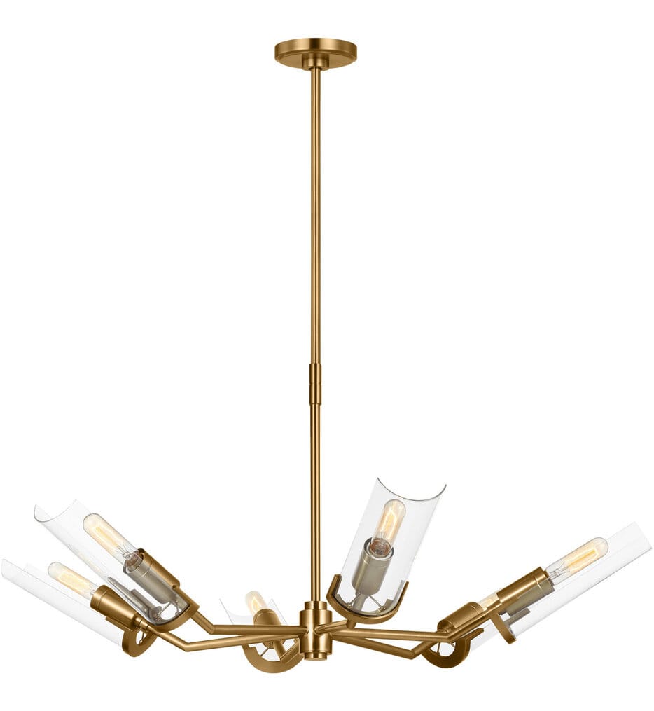 Visual Comfort Studio - TC1166BBS - Thomas O'Brien - Mezzo 39.5" Chandelier