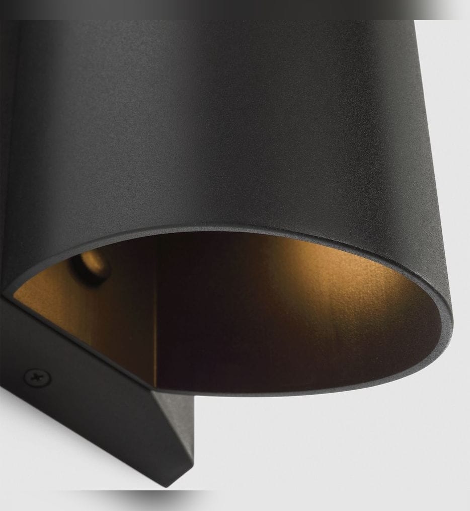 Visual Comfort Studio - TFO1031TXB - Ruxton 12-inch Outdoor Wall Sconce