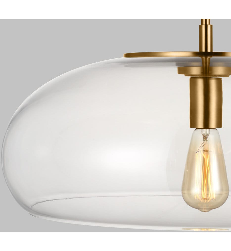Visual Comfort Studio - TP1161BBS - Thomas O''Brien - Largo 21.5" Pendant
