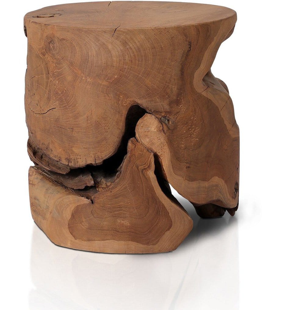 Four Hands - Teak 15.75" Outdoor Stool