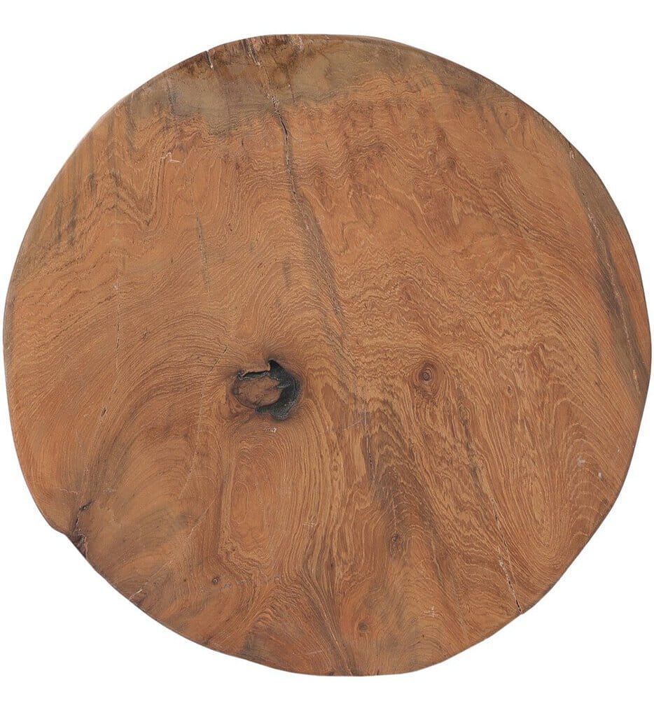 Four Hands - Teak 15.75" Outdoor Stool